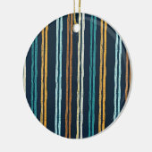 Abstraktes Muster vertikaler Linien Keramik Ornament (Links)