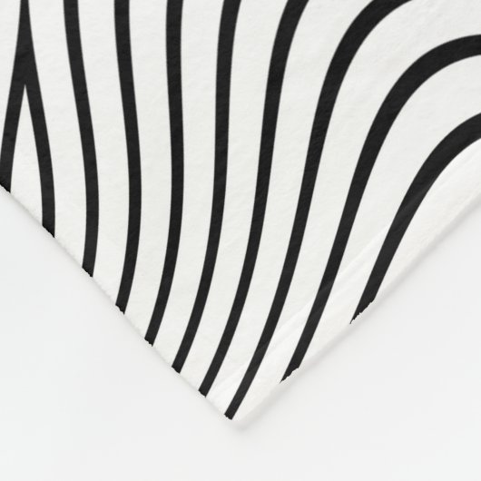 Abstraktes Muster von gewellten Streifen oder geri Fleecedecke (Ecke)