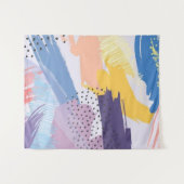 Abstraktes Muster Wandteppich (Vorderseite (Horizontal))