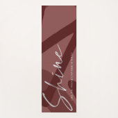 Abstraktes Muster, wie das Universum ist wie das e Yogamatte (Vorderseite)