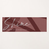 Abstraktes Muster, wie das Universum ist wie das e Yogamatte (Vorderseite (Horizontal))