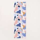 Abstraktes Muster Yogamatte (Rückseite)