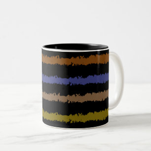 Abstraktes Muster Zweifarbige Tasse