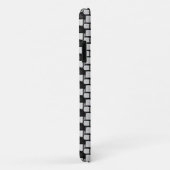 Abstraktes Musterdesign 1201 - iPhone Case (Hinten/Rechts)