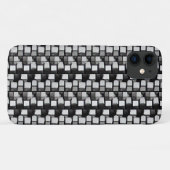 Abstraktes Musterdesign 1201 - iPhone Case (Rückseite (Horizontal))
