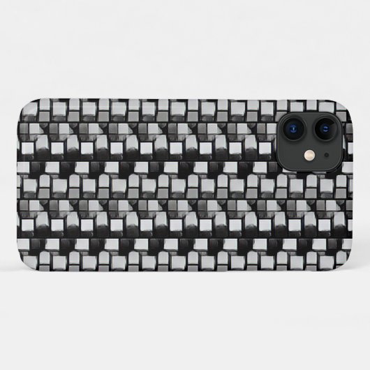 Abstraktes Musterdesign 1201 - iPhone Case (Rückseite (Horizontal))