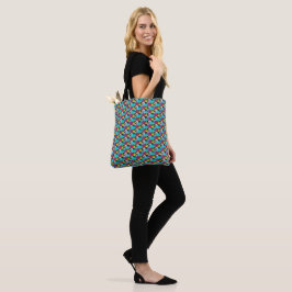 Abstraktes Musterdesign 1208 - Totbeutel Tasche