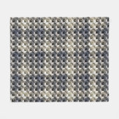 Abstraktes Musterdesign 1218 - Fleece Blanket (Vorderseite (Horizontal))