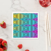 Abstraktes Musterdesign + Ihre Ideen Serviette (Beispiel)