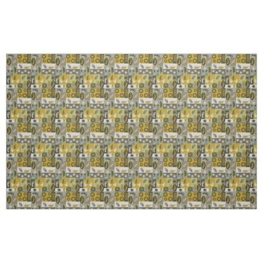 Abstraktes Mustergewebe Stoff (Fat Quarter (45,7 x 55,9 cm))