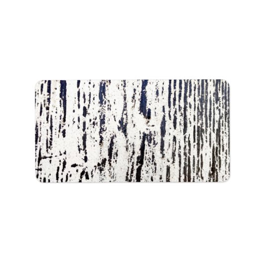 Abstraktes Musterkennzeichen Adressaufkleber (Vorne)
