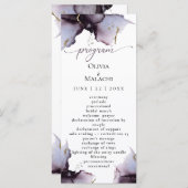 Abstraktes Mutation Amethyst Heather Lila c2 (Vorne/Hinten)