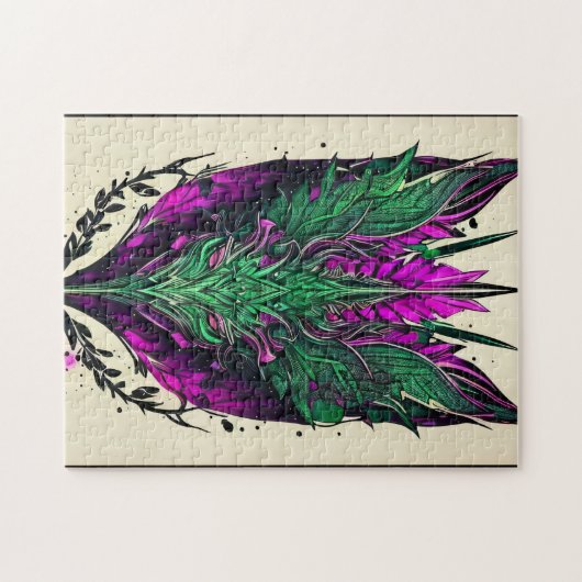 Abstraktes Mystical Sphinx Puzzle - 252 Stück (Horizontal)