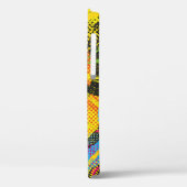 Abstraktes nahtloses chaotisches Muster. Hintergru Case-Mate iPhone Hülle (Rückseite / Links)