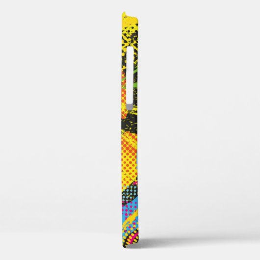 Abstraktes nahtloses chaotisches Muster. Hintergru Case-Mate iPhone Hülle (Rückseite / Links)