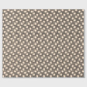 Abstraktes nahtloses geometrisches Muster Geschenkpapier (Flach)