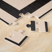 Abstraktes nahtloses geometrisches Muster Puzzle (Seite)