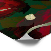 Abstraktes nahtloses, hübsches Muster gezeichnet B Poster (Ecke)