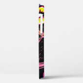 Abstraktes nahtloses Modemuster. Schönheitsstil Case-Mate iPhone Hülle (Rückseite / Links)