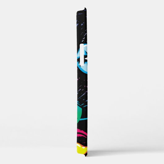 Abstraktes nahtloses Modemuster. Schönheitsstil Case-Mate iPhone Hülle (Rückseite / Rechts)