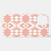 Abstraktes nahtloses Muster der Blume Wachs rosa Case-Mate iPhone Hülle (Rückseite (Horizontal))