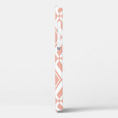 Abstraktes nahtloses Muster der Blume Wachs rosa Case-Mate iPhone Hülle (Rückseite / Links)