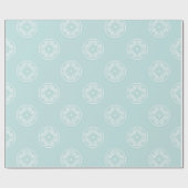 Abstraktes nahtloses Muster der Farbe Powder Blue Geschenkpapier (Flach)