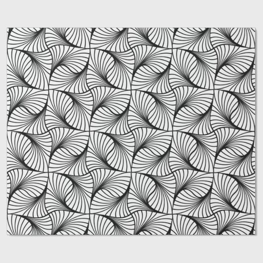 Abstraktes nahtloses Muster Geschenkpapier (Flach)