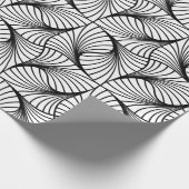 Abstraktes nahtloses Muster Geschenkpapier (Ecke)