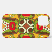 Abstraktes nahtloses Muster im orientalischen Stil Case-Mate iPhone Hülle (Rückseite (Horizontal))