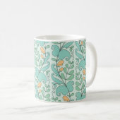 Abstraktes, nahtloses Muster Kaffeetasse (VorderseiteRechts)