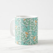 Abstraktes, nahtloses Muster Kaffeetasse (Vorderseite Links)