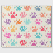 Abstraktes nahtloses Muster - leuchtend farbige Ti Geschenkpapier (Flach)