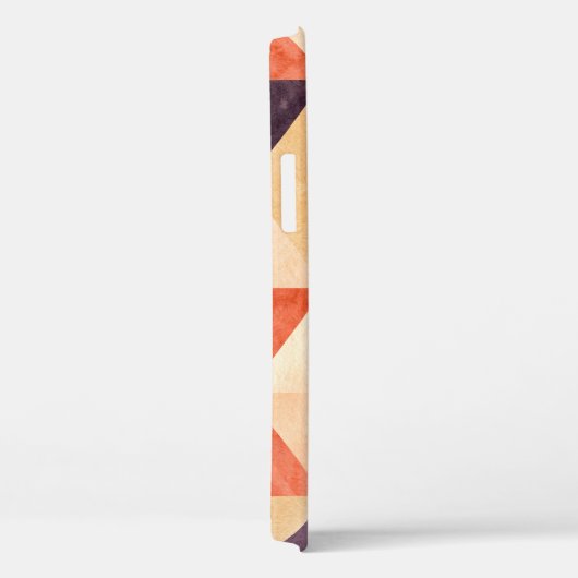 Abstraktes nahtloses Muster mit dreieckigem Mosaik Case-Mate iPhone Hülle (Rückseite / Rechts)