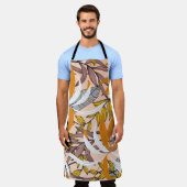 Abstraktes nahtloses Muster mit farbenprächtigen t Schürze (Getragen)