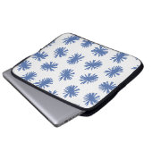 Abstraktes nahtloses Muster mit handgezeichneten F Laptopschutzhülle (Vorne Knopf)