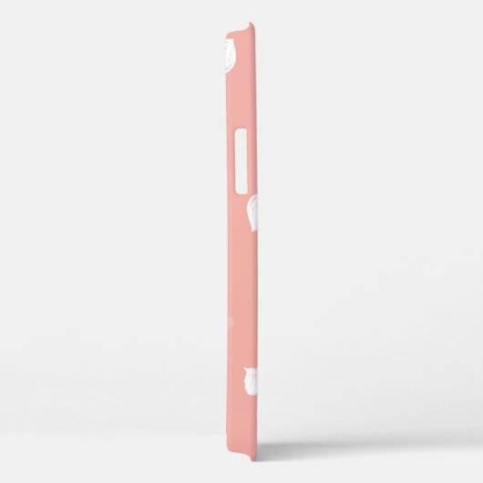 Abstraktes nahtloses Muster mit handzeichnend Herz Case-Mate iPhone Hülle (Rückseite / Rechts)