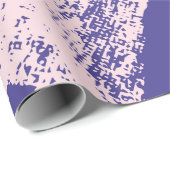 Abstraktes, nahtloses Muster mit Pinsel Geschenkpapier (Rolleneckpunkt)