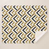 Abstraktes Nahtloses Muster. Vintages nahtloses Pa Sherpadecke (Vorderseite (Horizontal))