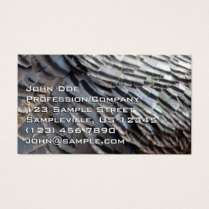Abstraktes Naturdesign Wild Truthahn Federn II