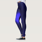 Abstraktes Neon Light Geometric Stardesign Leggings (Links)
