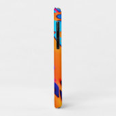 Abstraktes Neon Paint Tropfen Design Case-Mate iPhone Hülle (Hinten/Links)