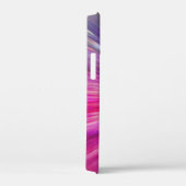 Abstraktes neon-pinkes und blaues Energie-Explosio Case-Mate iPhone Hülle (Rückseite / Rechts)