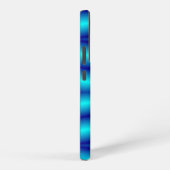 Abstraktes Neonmuster aus Wavy Samsung Galaxy Hülle (Rechte Seite)