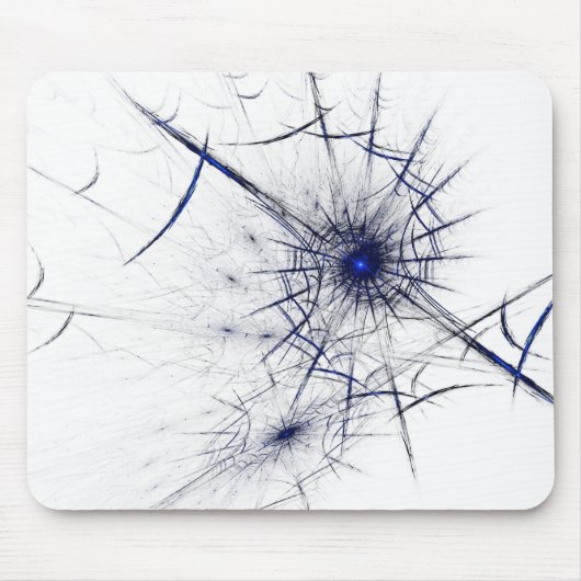 Abstraktes Netz Mousepad (Vorne)