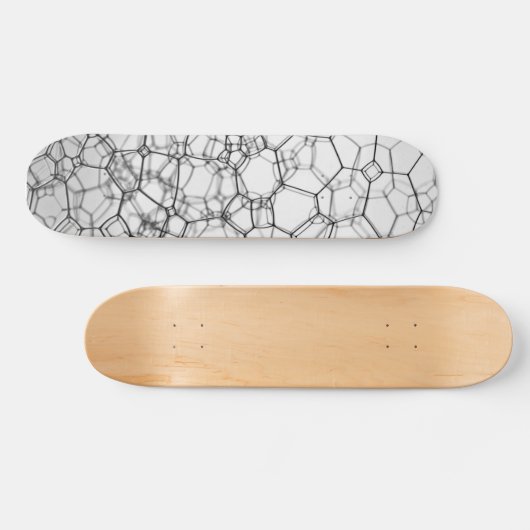 Abstraktes Netz Skateboard (Horizontal)