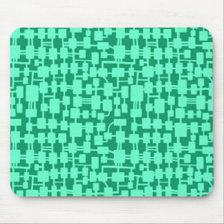 Abstraktes Netz - Türkis auf 099765 Mousepad