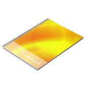 Abstraktes Notebook Notizblock (Linke Seite)