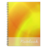 Abstraktes Notebook Notizblock (Vorderseite)