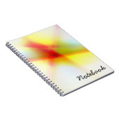 Abstraktes Notebook Notizblock (Rechte Seite)